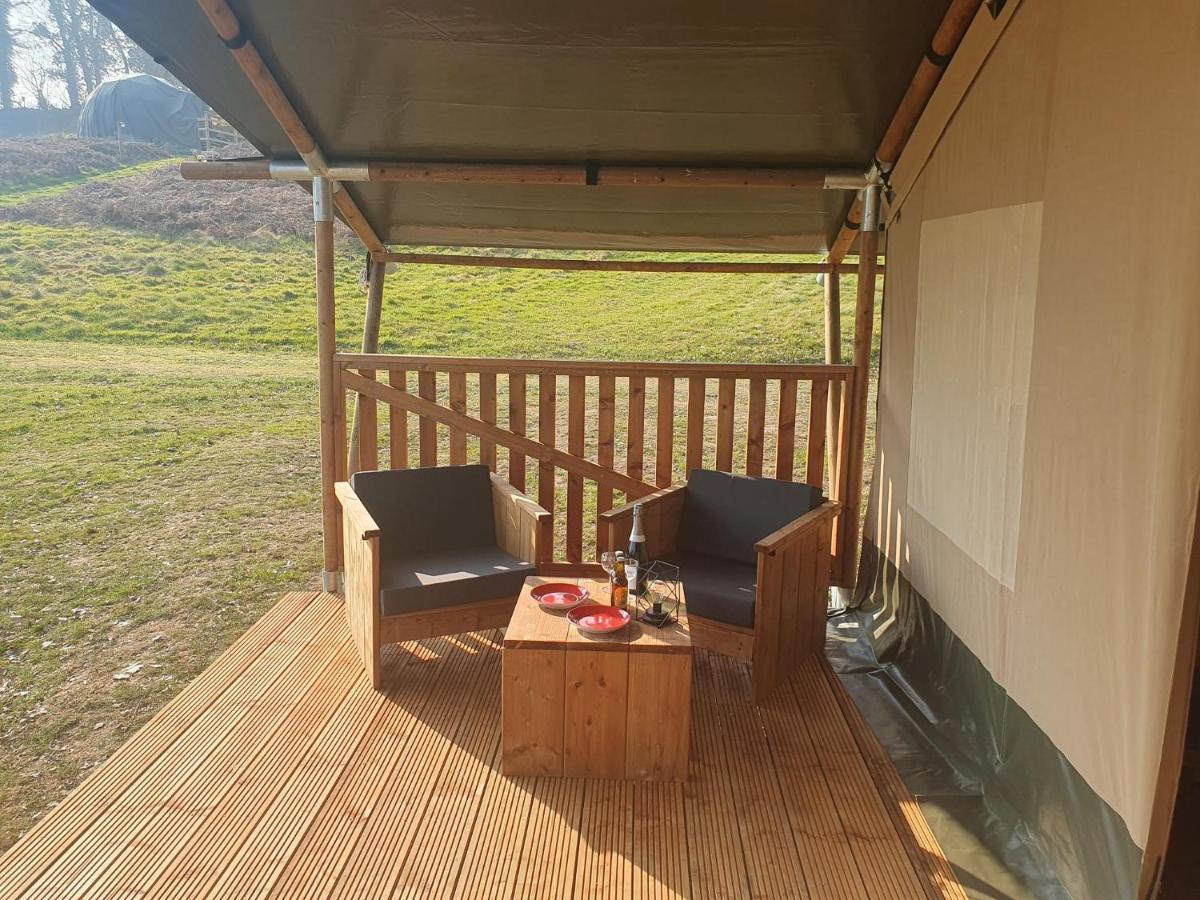 Luxury Safari Tents At Moulin Du Pommier Glamping & Camping Saulgond Екстериор снимка
