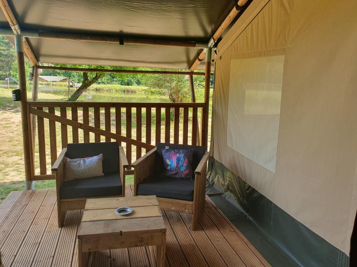 Luxury Safari Tents At Moulin Du Pommier Glamping & Camping Saulgond Екстериор снимка